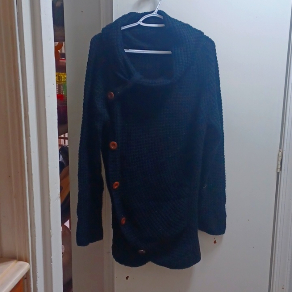 Cowl neck sweater